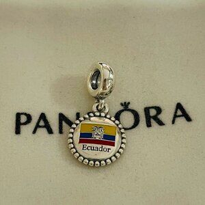 Pandora Ecuador Flag Exclusive Charm Pendant